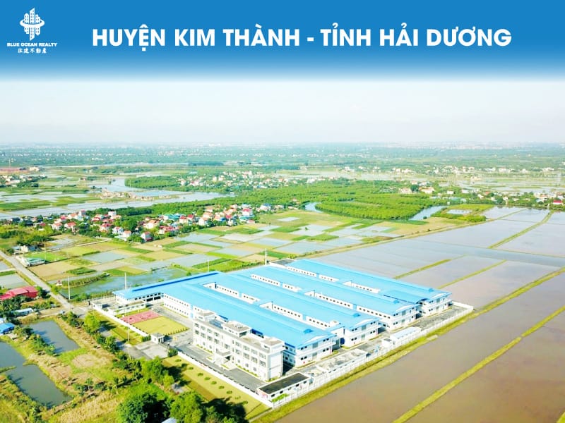 Huyện Kim Thành tỉnh Hải Dương- 4 hệ thống sông bao bọc
