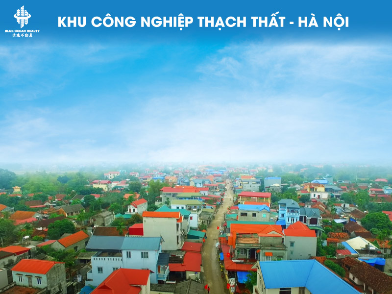 Huyện Thạch Thất – Hà Nội phát triển khu công nghiệp