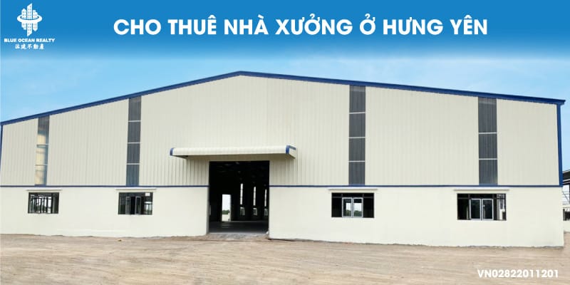 Cho thuê nhà xưởng Hưng Yên ngoài KCN-CCN