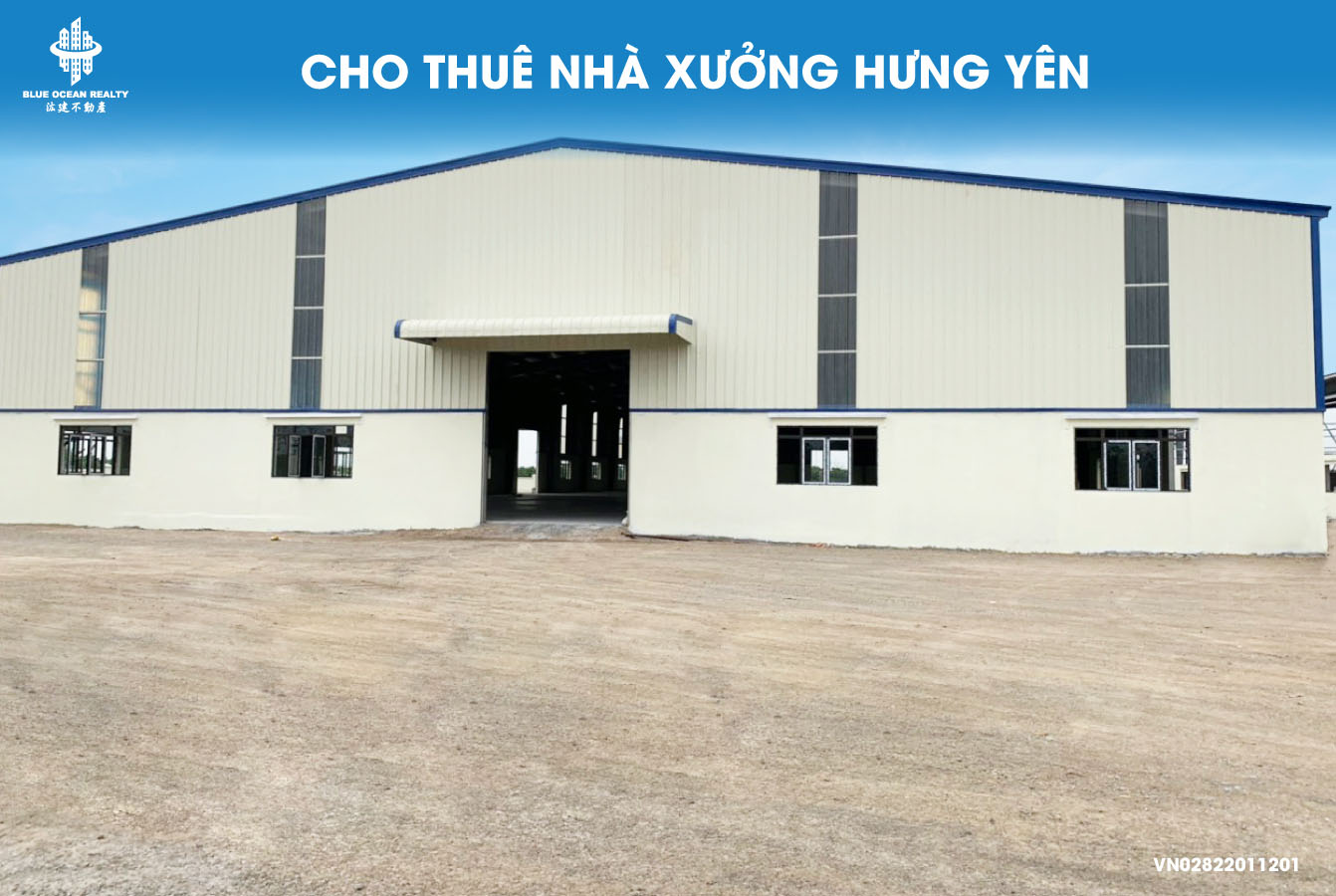 Cho thuê nhà xưởng Hưng Yên ngoài KCN-CCN