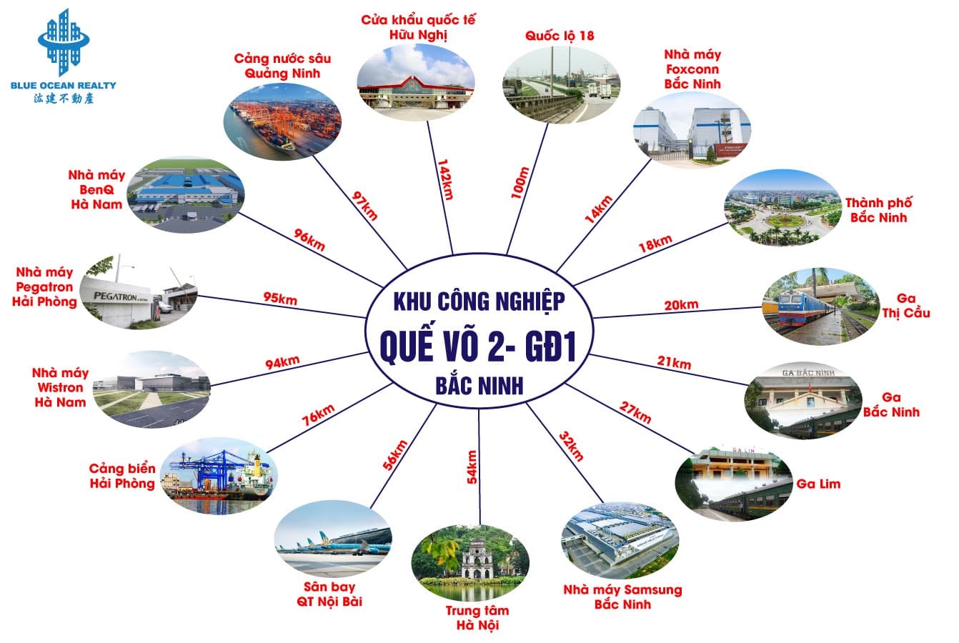 Khu công nghiệp Quế Võ-2 GĐ-1 - Bắc Ninh