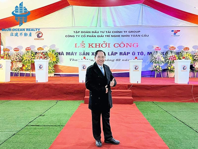 Lễ khởi công tại Thanh Hóa cụm các NM- SX lắp ráp ô tô, máy xây dựng