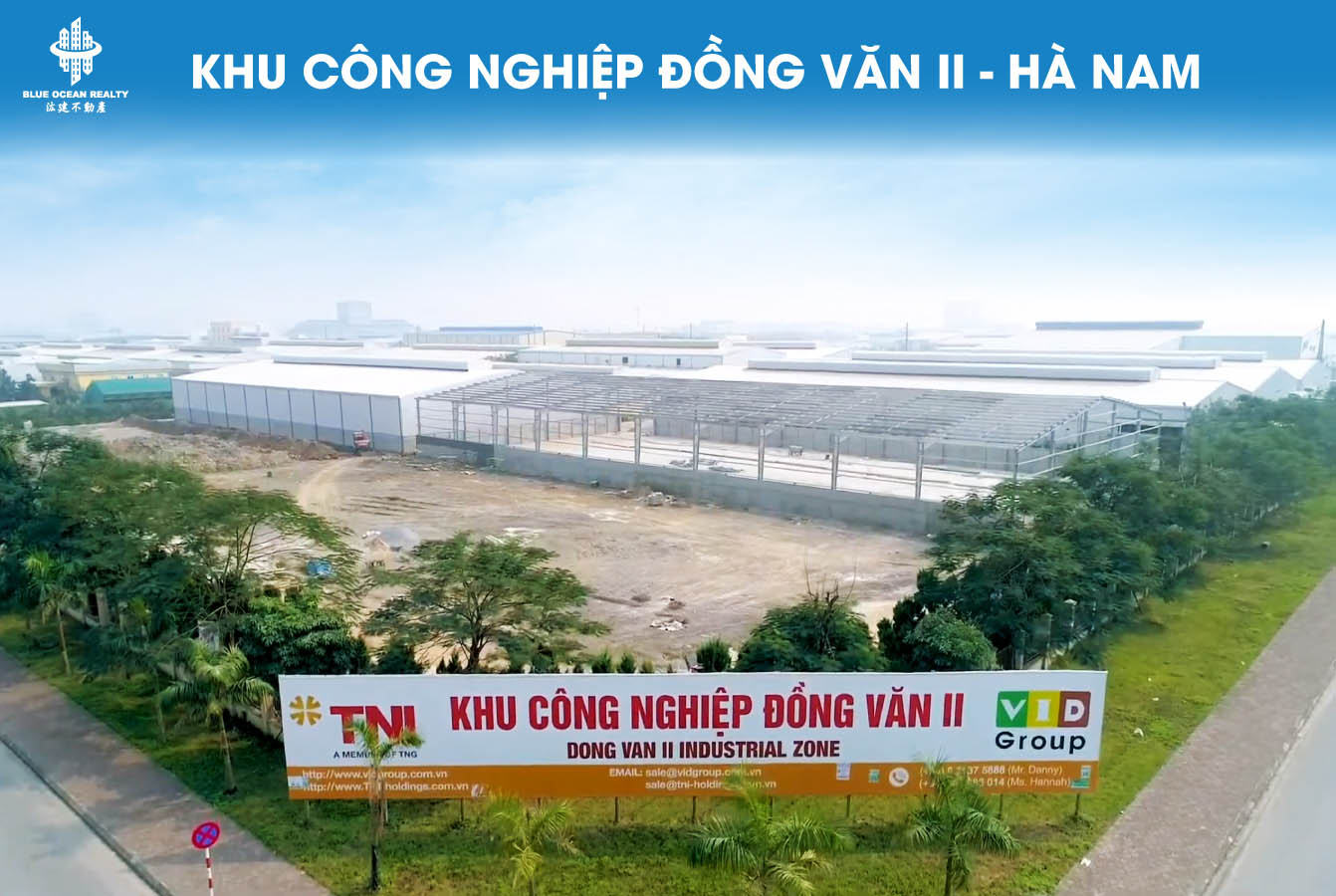 Khu công nghiệp Đồng Văn II tỉnh Hà Nam