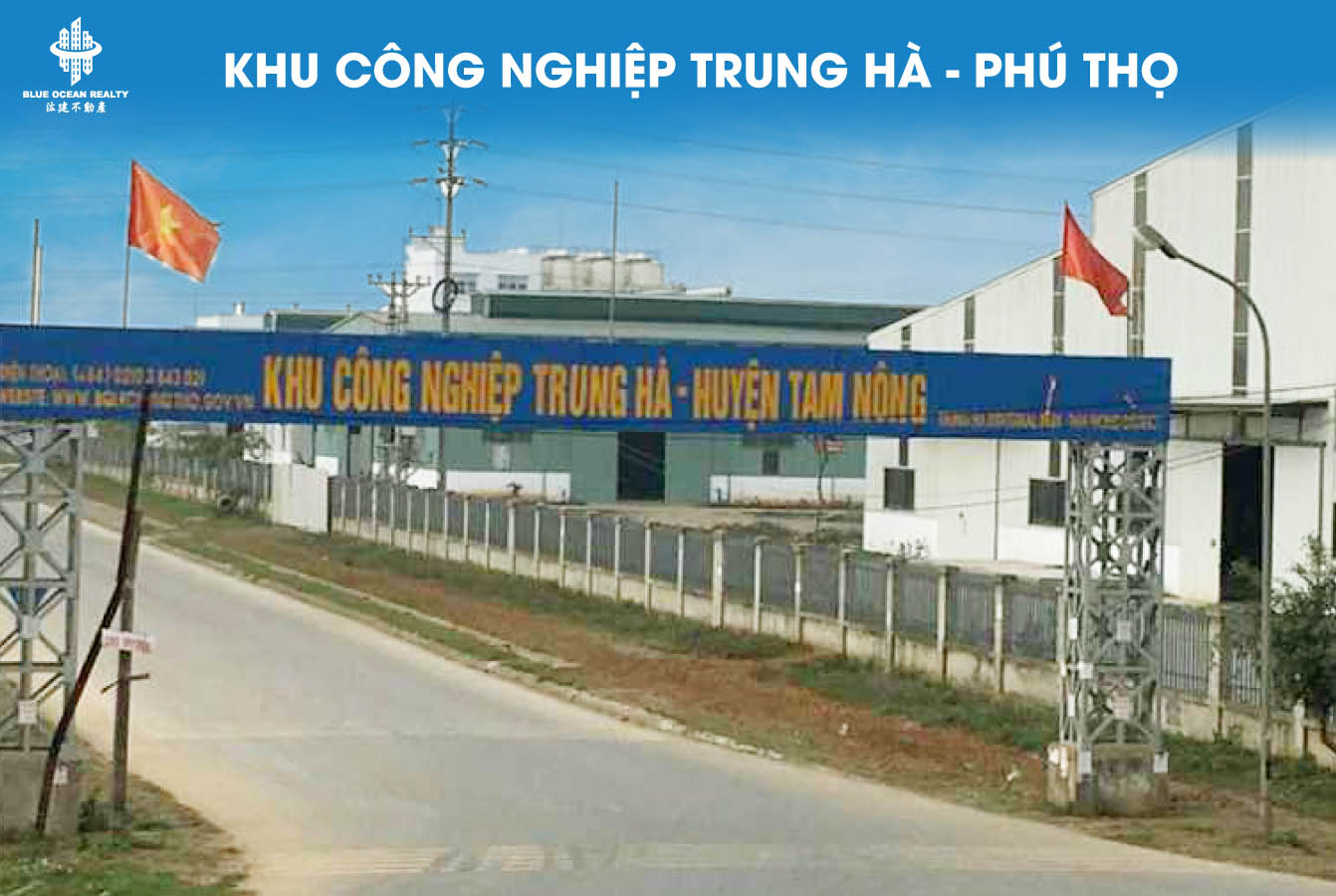 Khu công nghiệp (KCN) Trung Hà tỉnh Phú Thọ