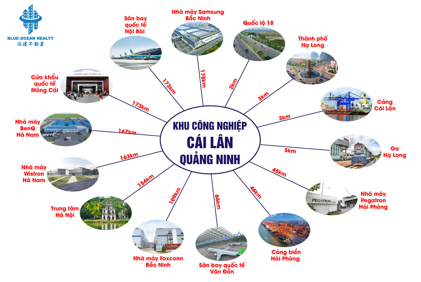 Khu công nghiệp (KCN) Cái Lân - Quảng Ninh
