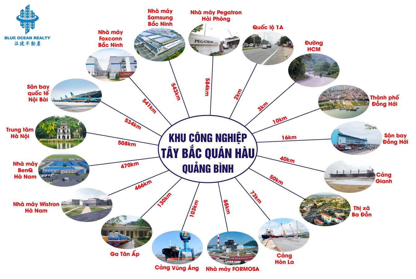 KCN Tây Bắc Quán Hàu tỉnh Quảng Bình