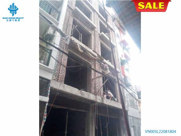 Nhà phố 5 tầng xây thô tại Phú Thượng S036