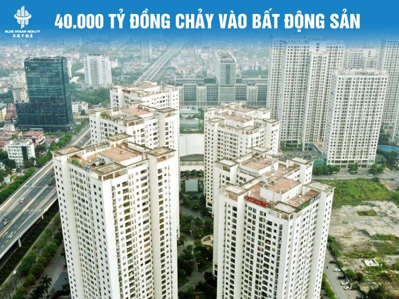 40000tỷ đồng chảy vào BĐS có khiến thị trường địa ốc như 2013?