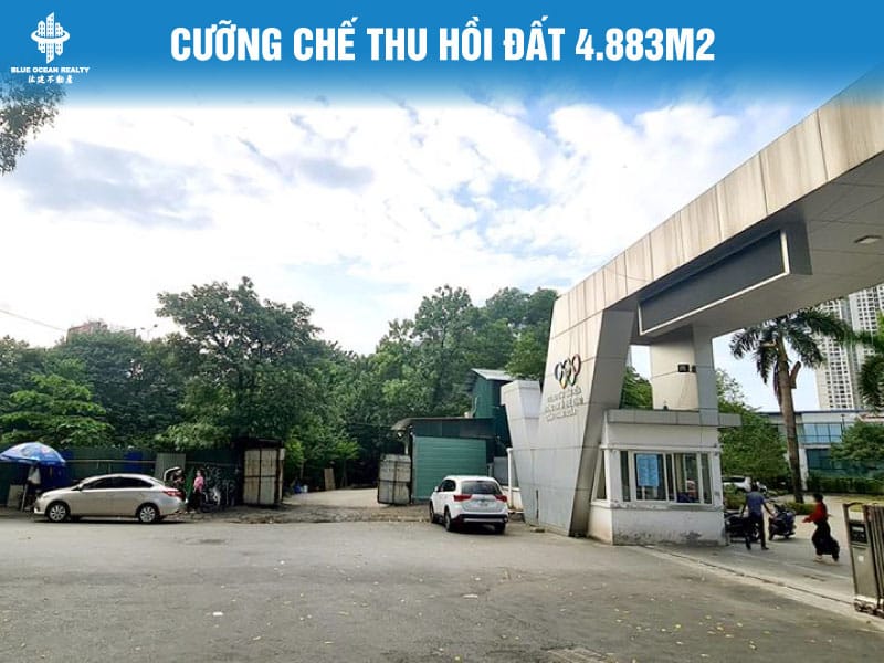 Cưỡng chế thu hồi đất ngã tư Lê Văn Lương - Khuất Duy Tiến