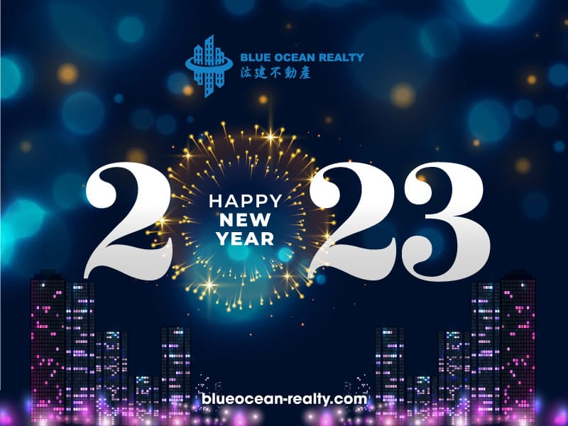 Chúc mừng năm mới 2023 ! Blue Ocean Realty