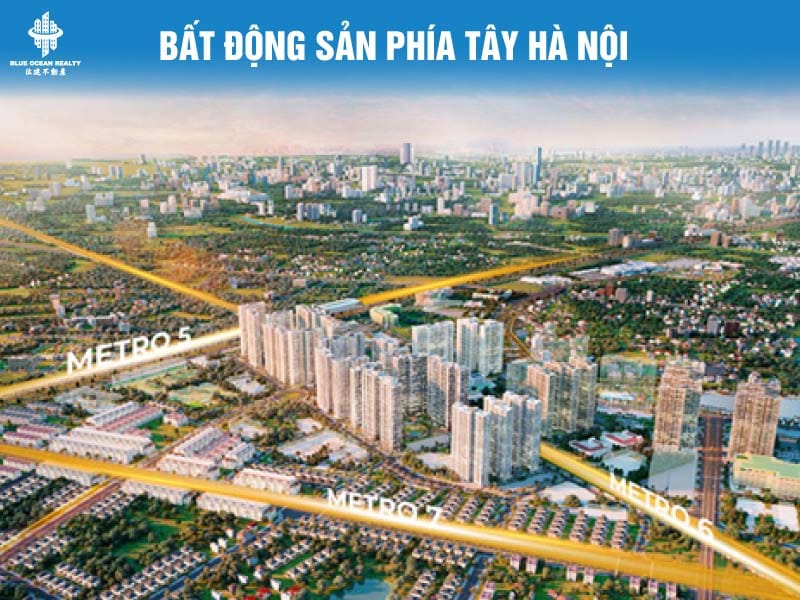 Bất động sản phía-tây Hà Nội - “thỏi nam châm” hút nhà đầu tư