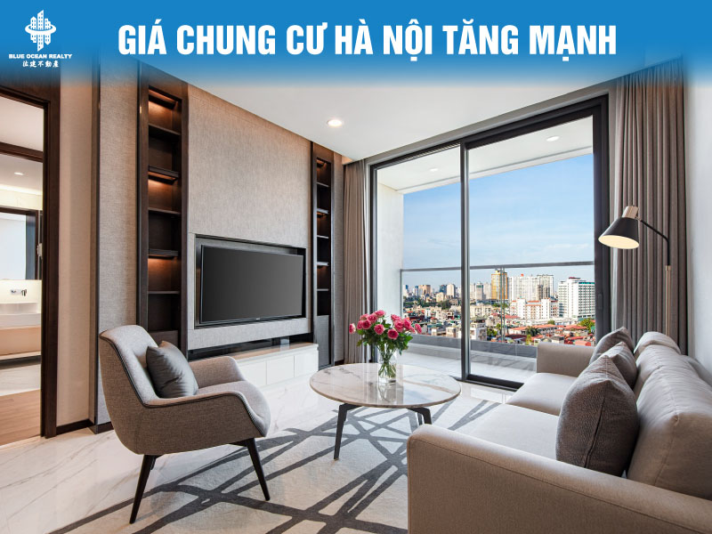 Giá chung cư Hà Nội tăng mạnh, nhu cầu thuê, mua vẫn cao ngỡ ngàng