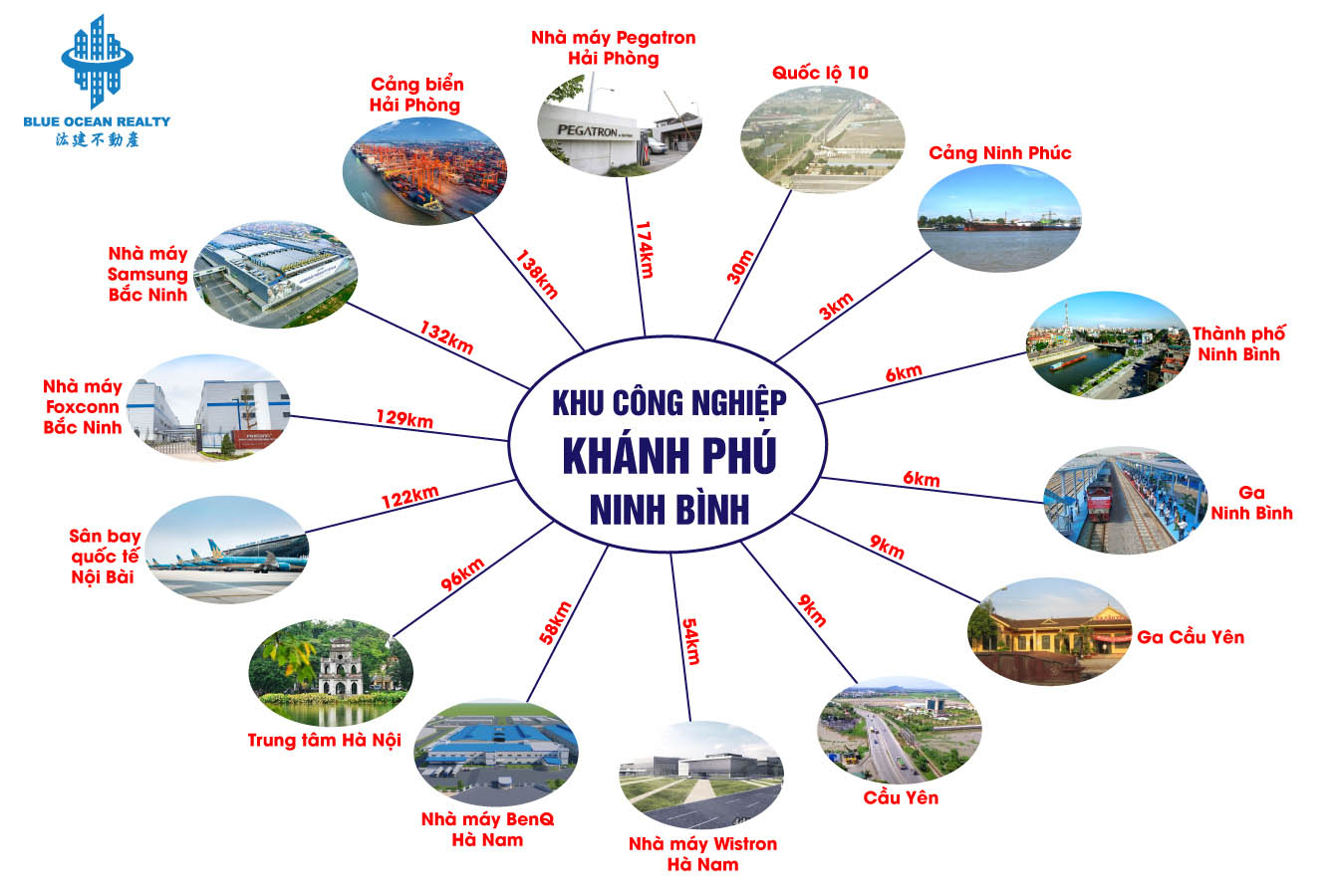 Chuyển nhượng 11ha đất công nghiệp trong KCN Khánh Phú