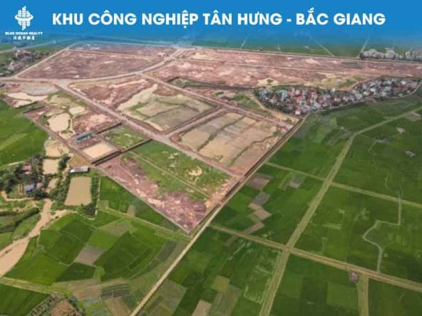 Khu công nghiệp (KCN) Tân Hưng - Bắc Giang