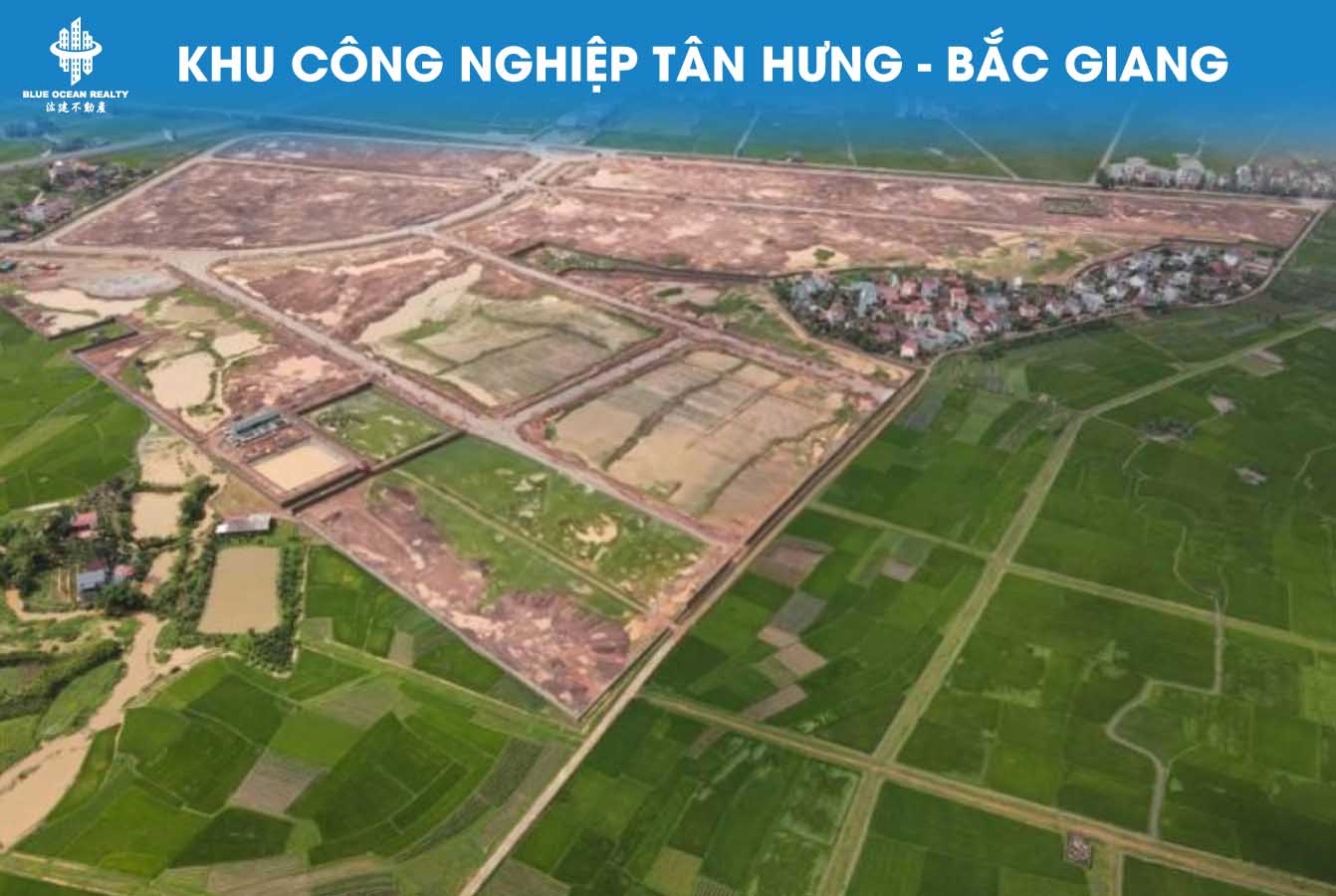 Khu công nghiệp (KCN) Tân Hưng - Bắc Giang