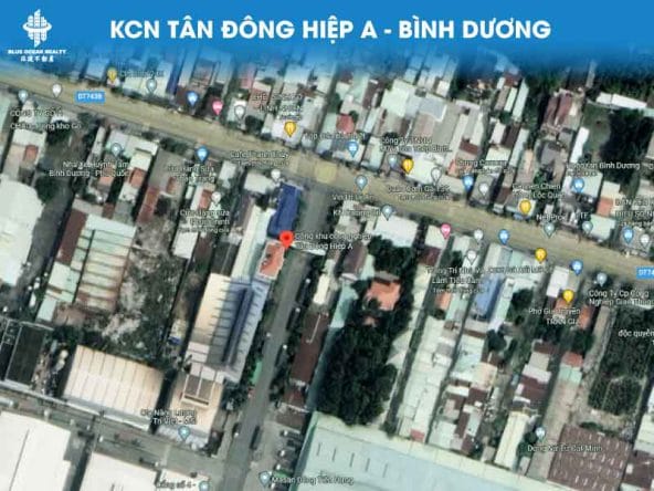 KCN Tân Đông Hiệp A tỉnh Bình Dương