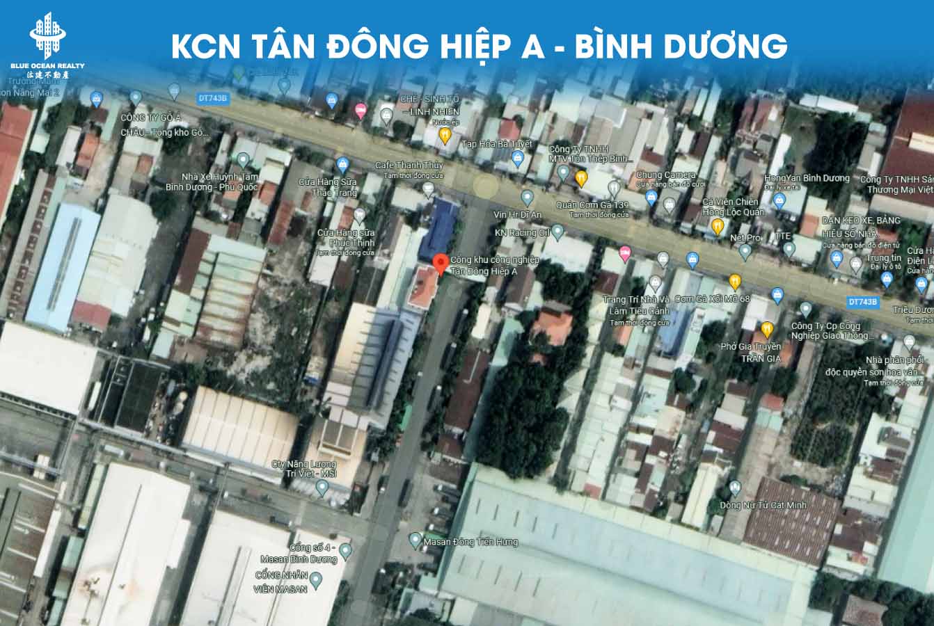 KCN Tân Đông Hiệp A tỉnh Bình Dương