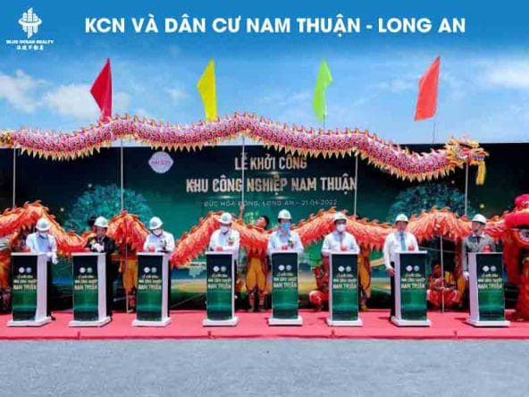 Khu công nghiệp và dân cư Nam Thuận - Long An