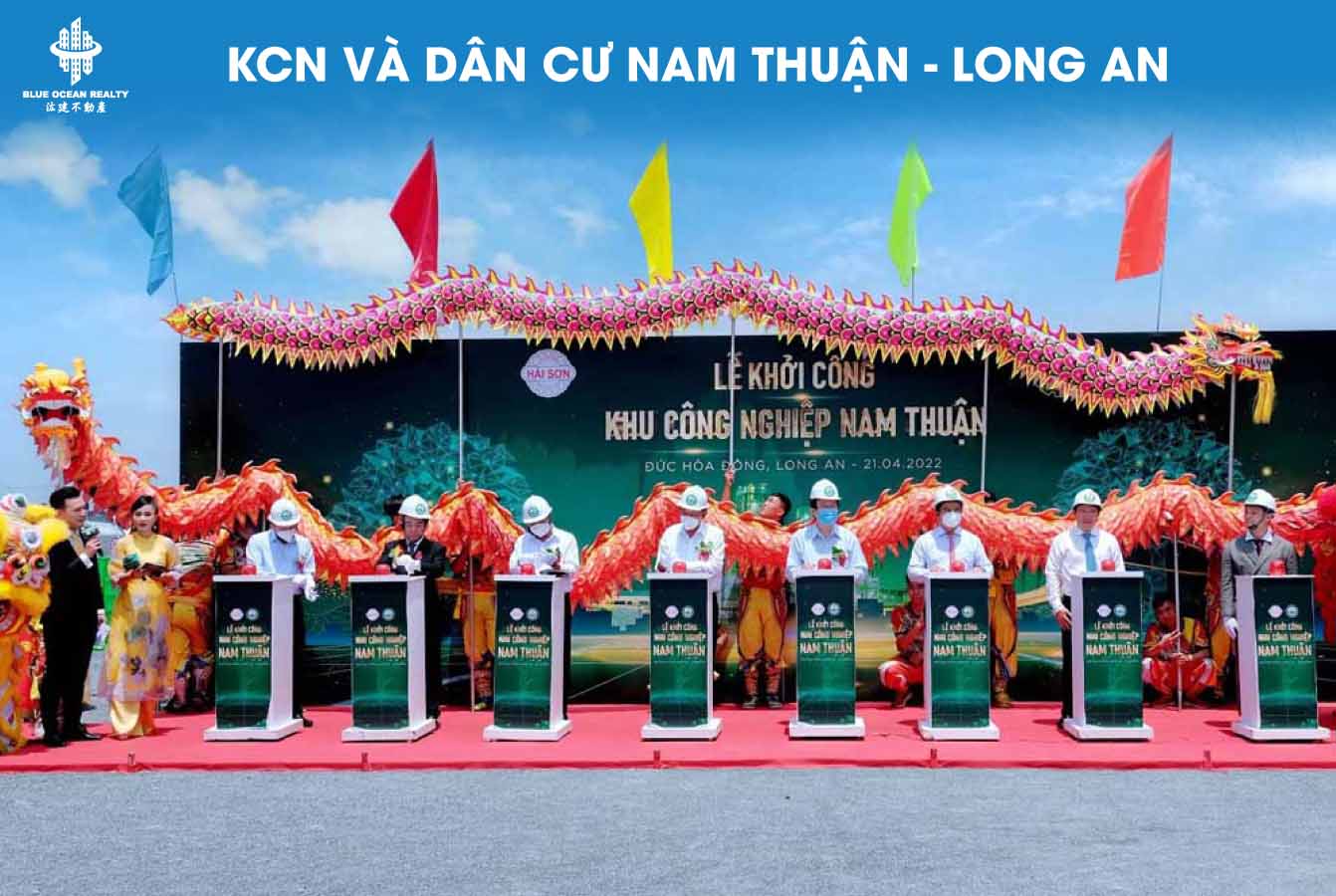 Khu công nghiệp và dân cư Nam Thuận - Long An