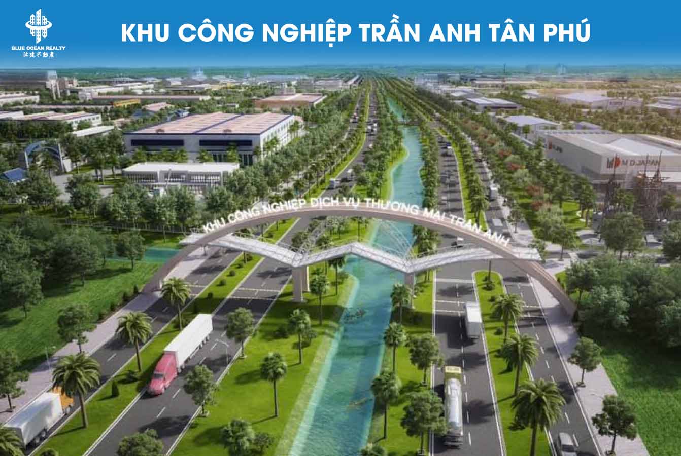 Khu công nghiệp Trần Anh Tân Phú - Long An