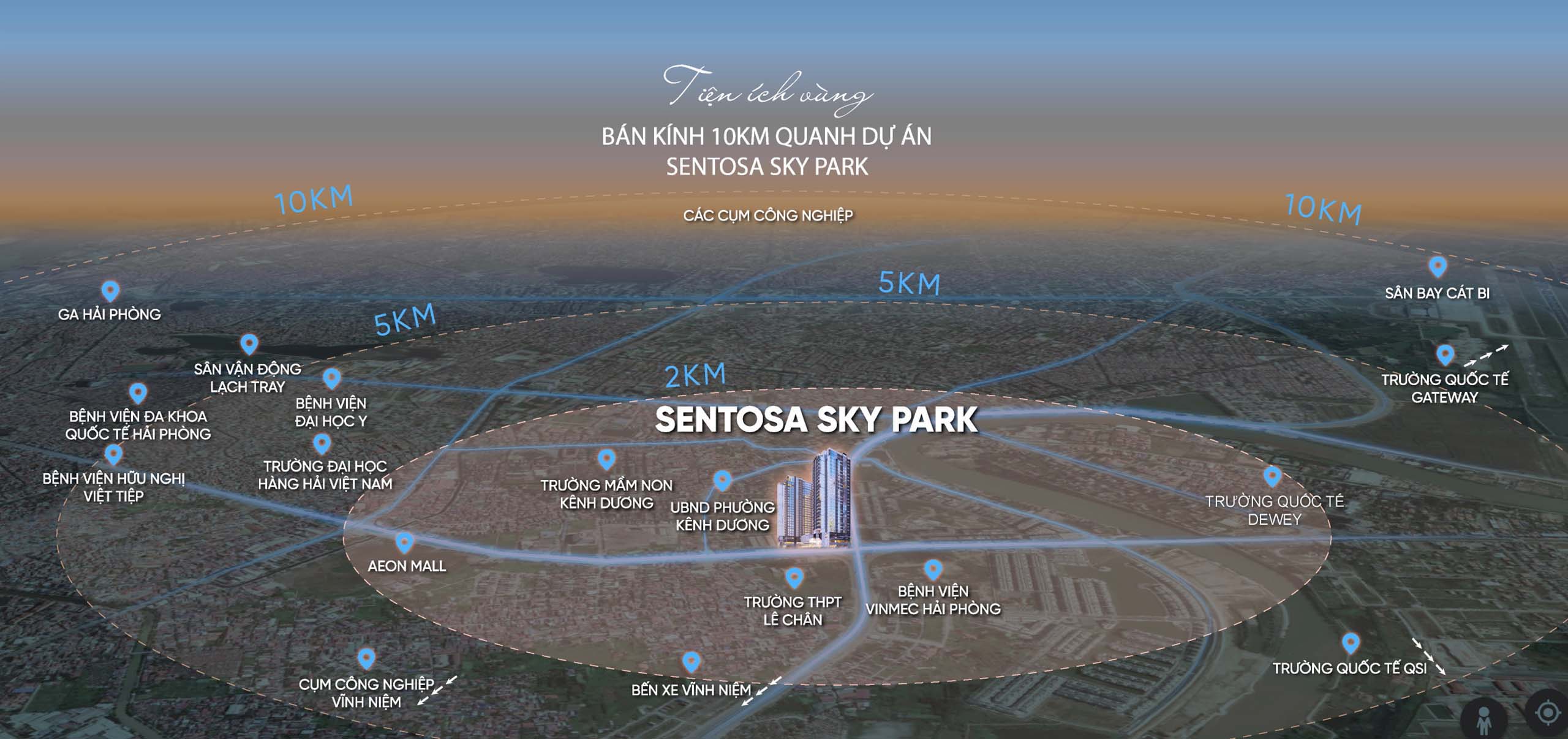 Chung cư Sentosa Sky Park Hải Phòng