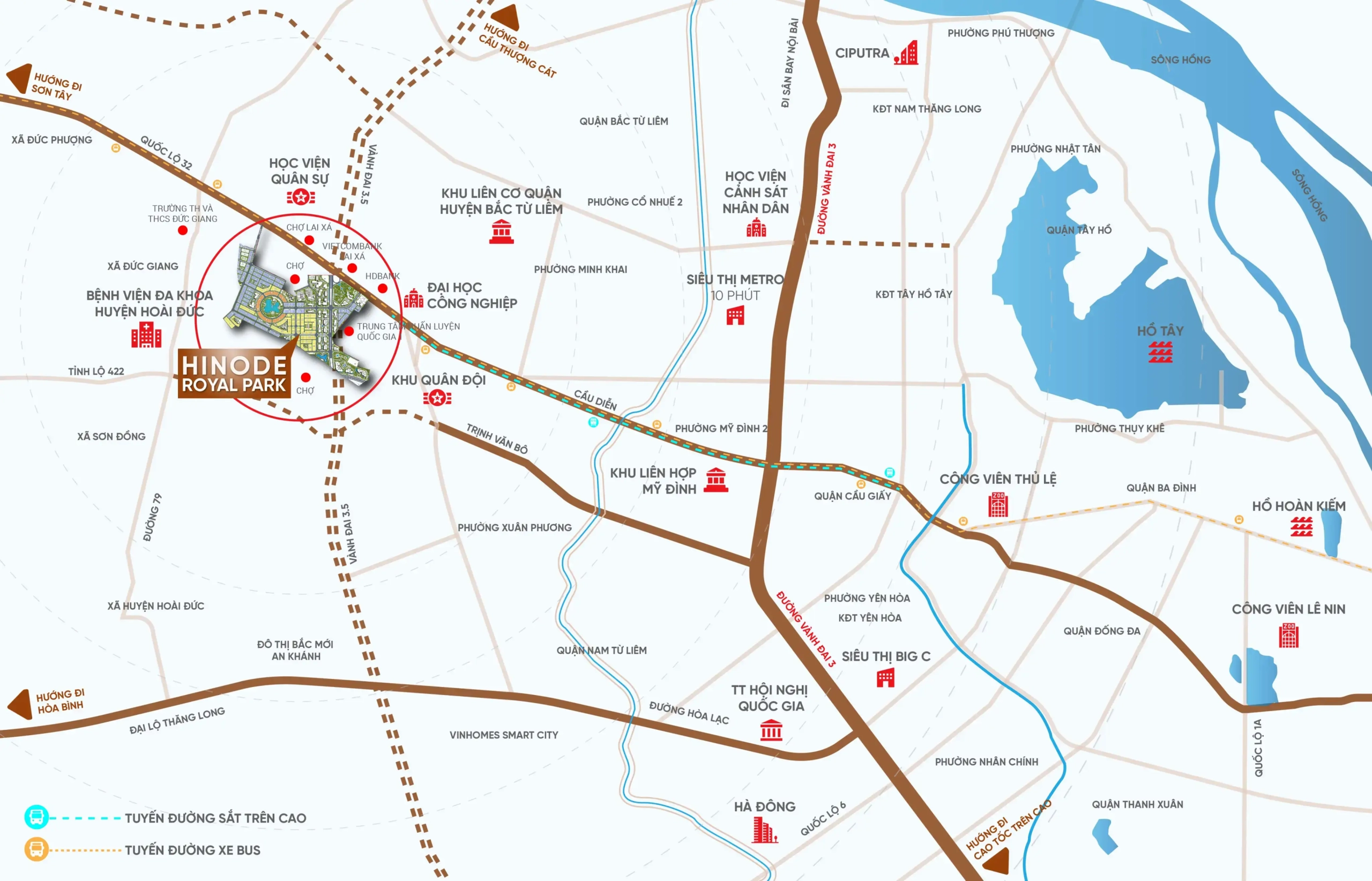 Dự Án Hinode Royal Park - Khu Đô Thị Kim Chung Di Trạch