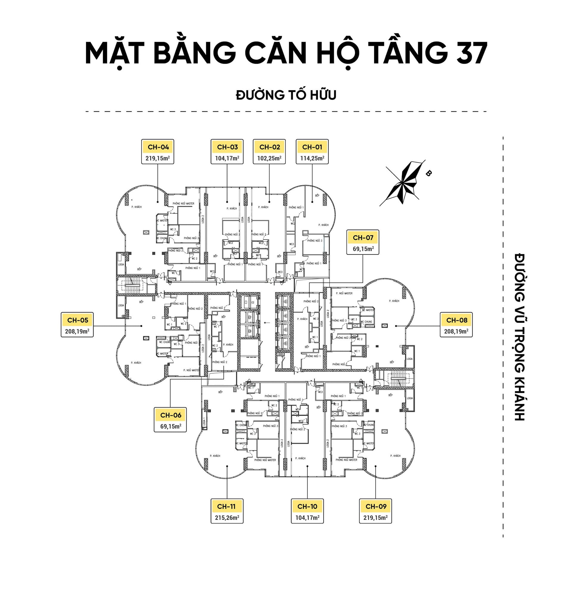 Chung cư QMS TOP TOWER - Dự án chung cư QMS Tố Hữu