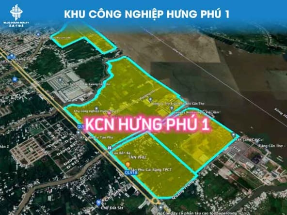 Khu công nghiệp Hưng Phú 1 Thành phố Cần Thơ