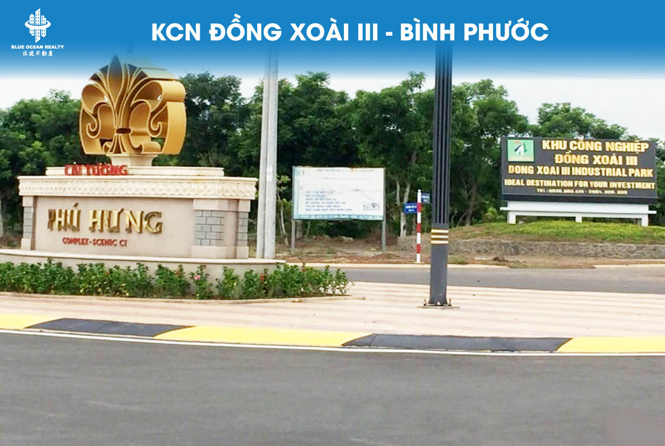 Khu công nghiệp Đồng Xoài III - TP Đồng Xoài tỉnh Bình Phước