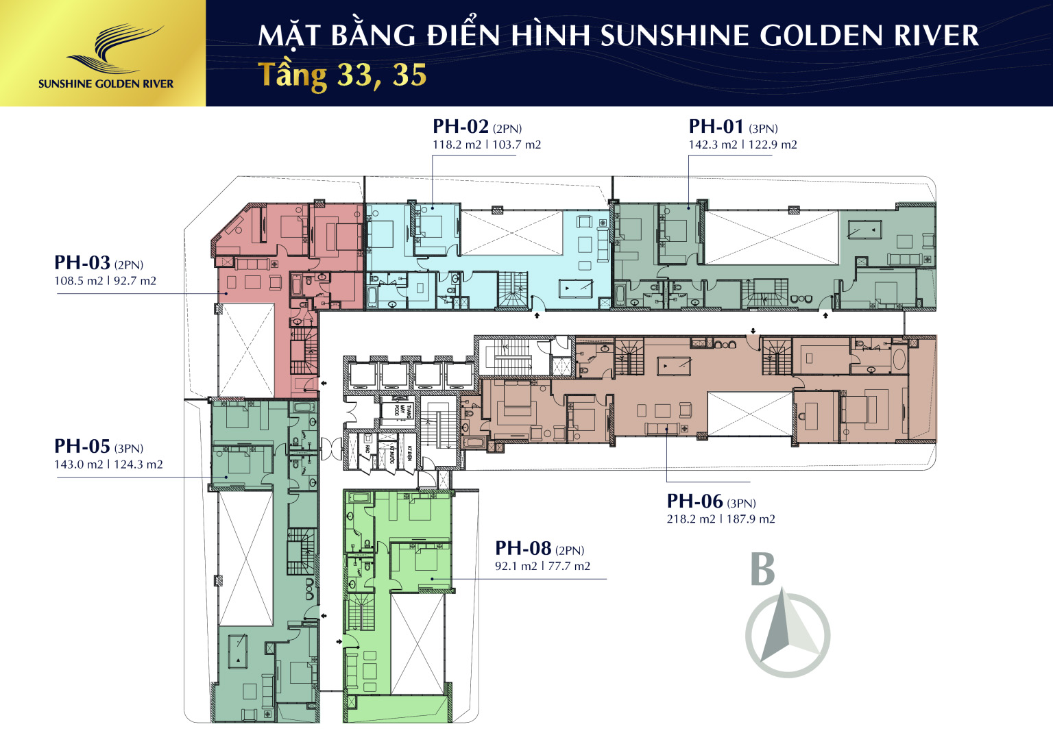 Dự án Sunshine Golden River Nam Thăng Long, Hà Nội