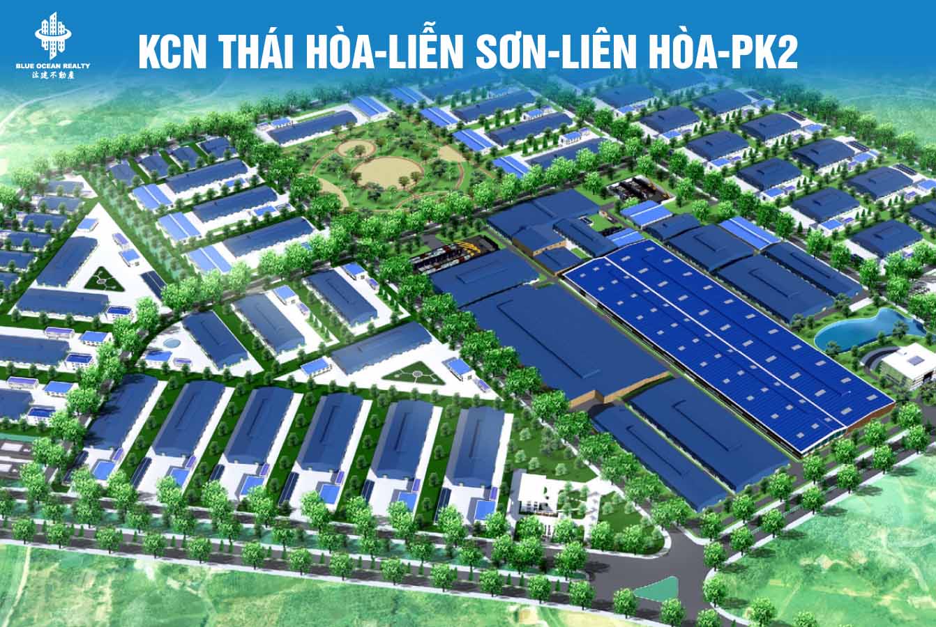 Khu Công nghiệp Thái Hòa- Liễn Sơn- Liên Hòa Phân khu 2- Vĩnh Phúc