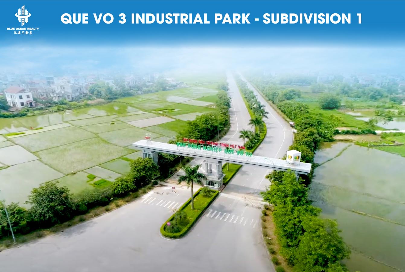 Que Vo 3 Industrial Park - Subdivision 1, Bac Ninh