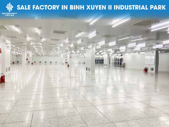 For Sale Factory in Binh Xuyen II Industrial Park, Vinh Phuc Province
