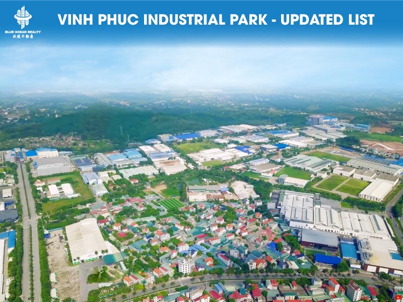 Vinh Phuc Industrial Park - Updated List