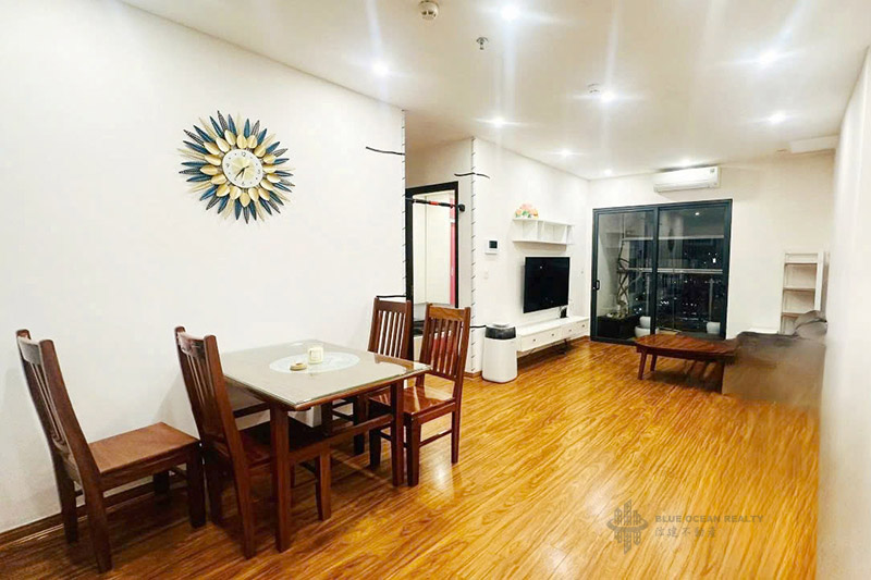 Cho thuê CHCC The Sun 74m2 2PN Mễ Trì