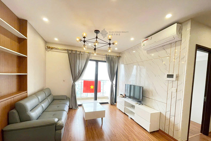 Cho thuê CHCC The Sun 80m2 PN2+1 Mễ Trì