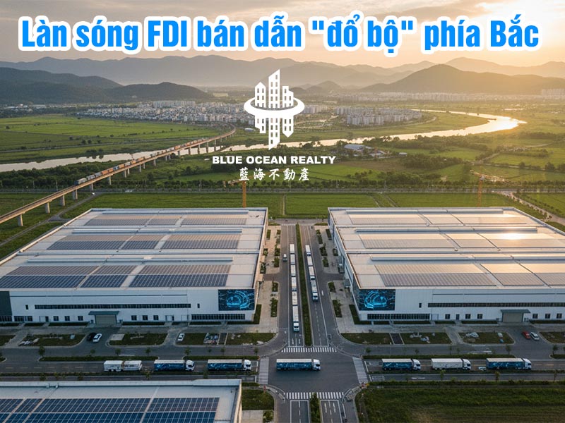 Làn sóng FDI bán dẫn "đổ bộ" phía Bắc: Kỷ nguyên mới của Bất động sản Công nghiệp Việt Nam