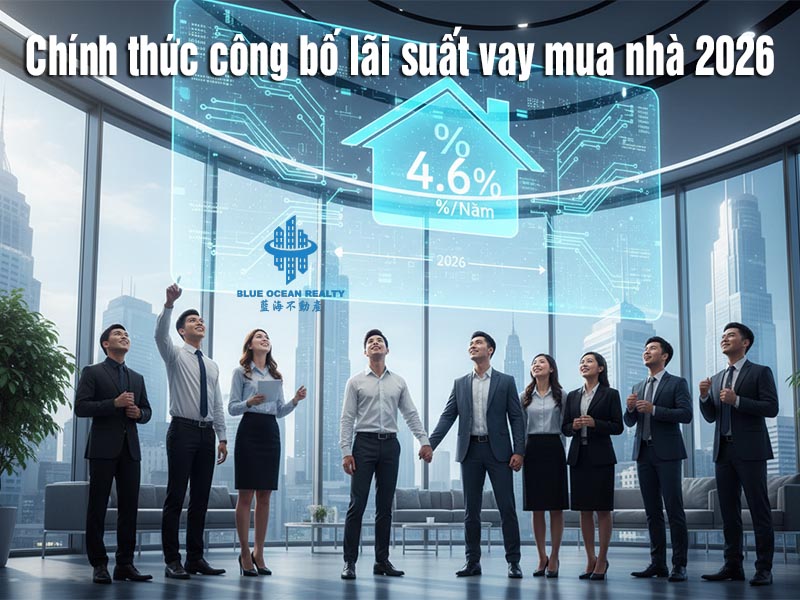 Chính thức công bố lãi suất vay mua nhà 2026: Chỉ 4,6%/năm – "Cửa sáng" cho người thu nhập thấp an cư