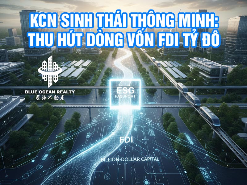 KCN Sinh Thái – Thông Minh: Thu Hút Dòng Vốn FDI Tỷ Đô