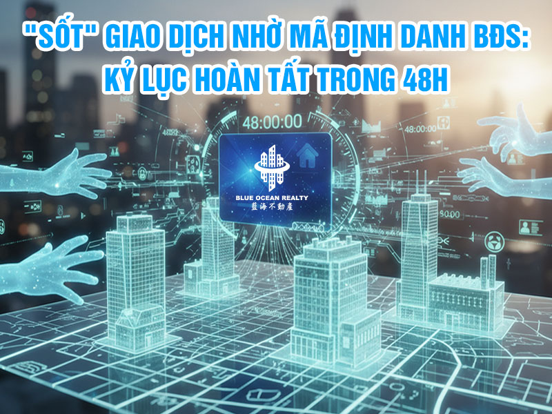 "Sốt" giao dịch nhờ mã định danh BĐS: Kỷ lục hoàn tất trong 48h