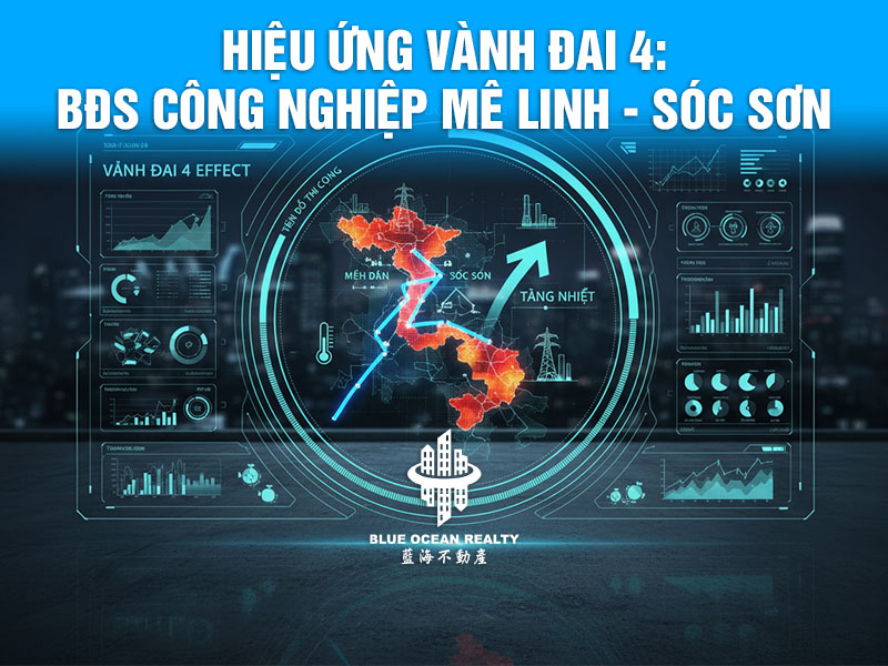 Hiệu ứng Vành đai 4: BĐS Công nghiệp Mê Linh - Sóc Sơn "Tăng Nhiệt" Theo Tiến Độ Thi Công