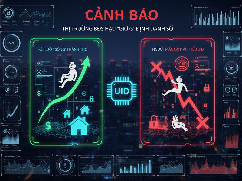 BĐS Sau "Giờ G": Có UID Là "Thông", Thiếu UID Là "Tắc"