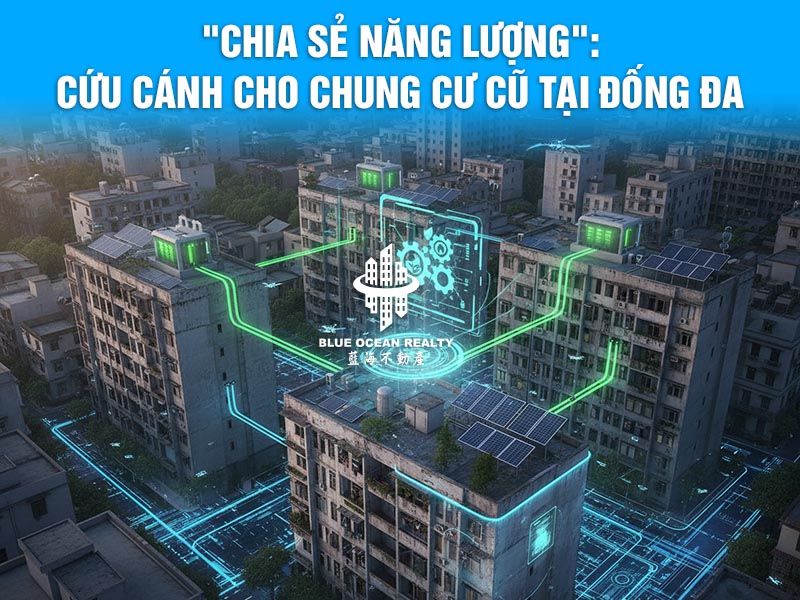 "Chia sẻ năng lượng": Cứu cánh cho chung cư cũ tại Đống Đa