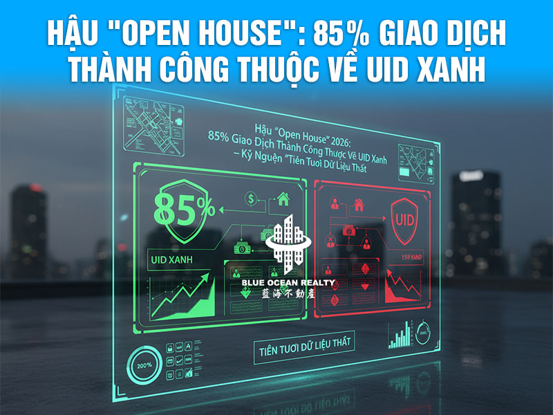 Hậu "Open House": 85% giao dịch thành công thuộc về UID Xanh