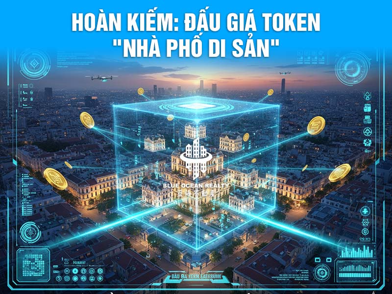 Hoàn Kiếm: Đấu giá Token "Nhà phố Di sản"