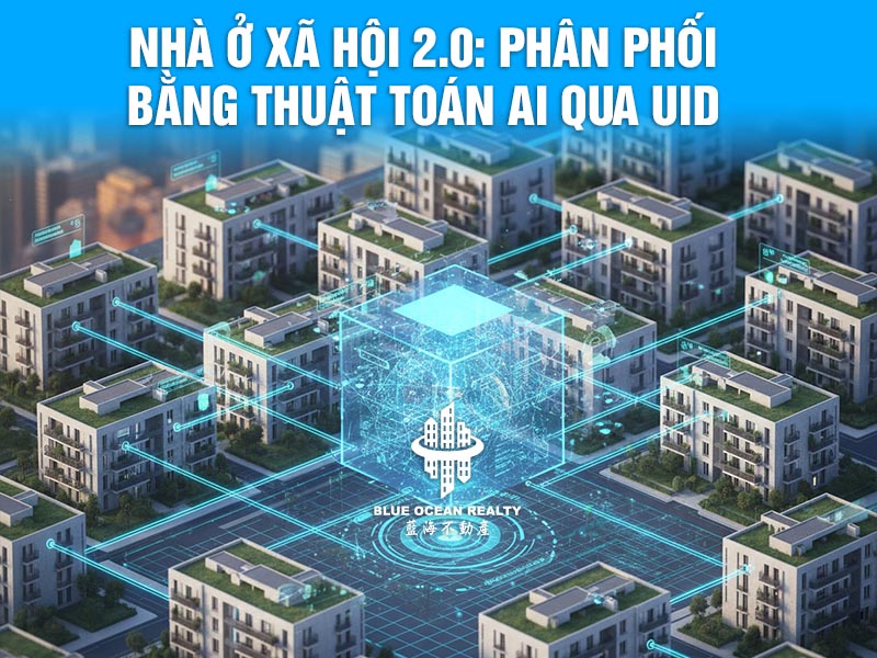 Nhà ở xã hội 2.0: Phân phối bằng thuật toán AI qua UID