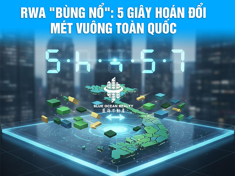 RWA "Bùng Nổ": 5 Giây Hoán Đổi Mét Vuông Toàn Quốc