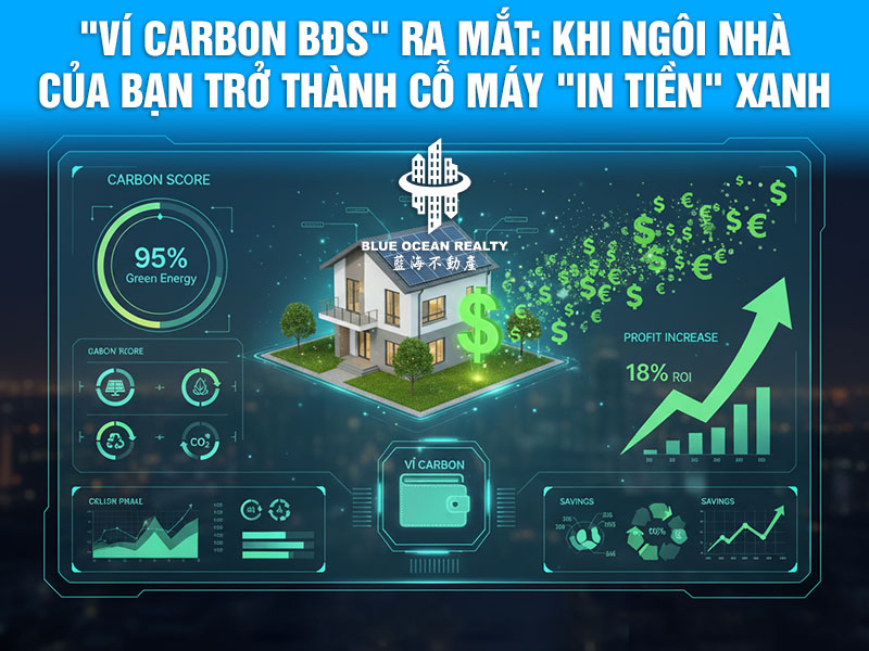 "Ví Carbon BĐS": Biến Sống Xanh Thành Tiền Mặt