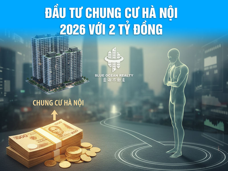 Đầu tư chung cư Hà Nội 2026 với 2 tỷ đồng