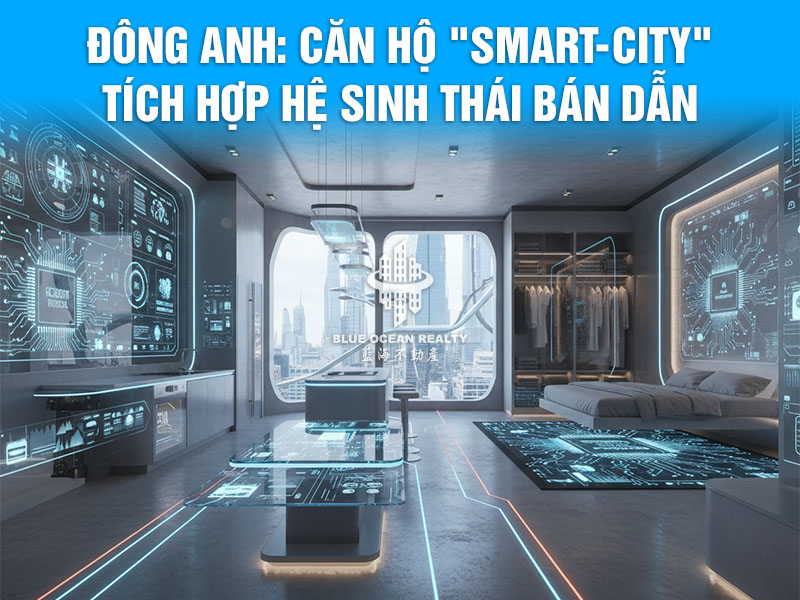 Đông Anh: Căn hộ "Smart-City" tích hợp hệ sinh thái Bán dẫn